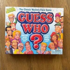 Hasbro Guess Who? Classic Mystery Face Game - NEW IN ORIGINAL PACKAGING